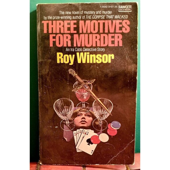 1976 Three Motives for Murder Roy Windsor an Ira Cobb Detective Story - Picture 1 of 6